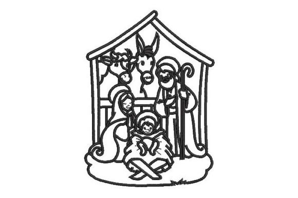 Birth of Jesus Embroidery Review