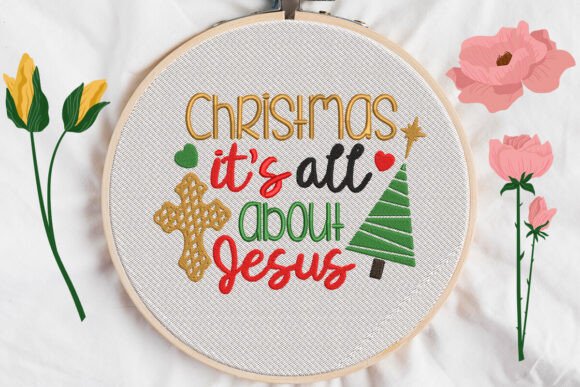 Review: Christmas It’s All About Jesus Embroidery