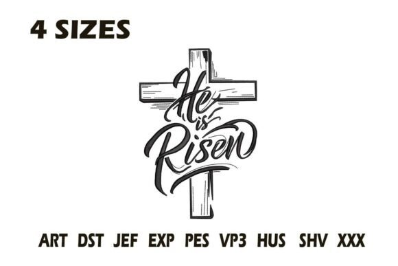 Review: He is Risen Cross Christian Embroidery