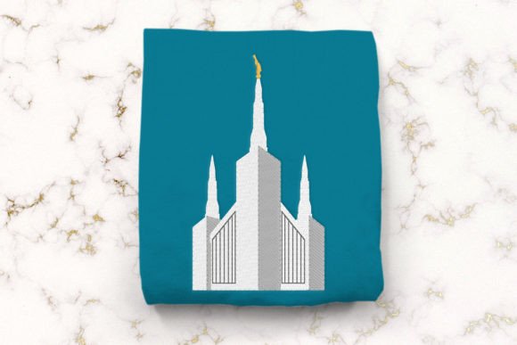 Review: LDS Portland Oregon Temple Embroidery for Craft Fairs