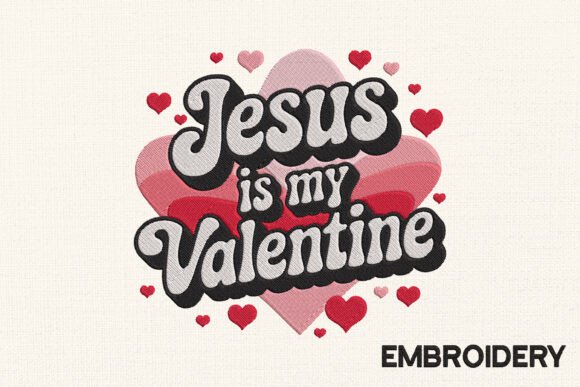 Review: Valentine Embroidery Design Jesus