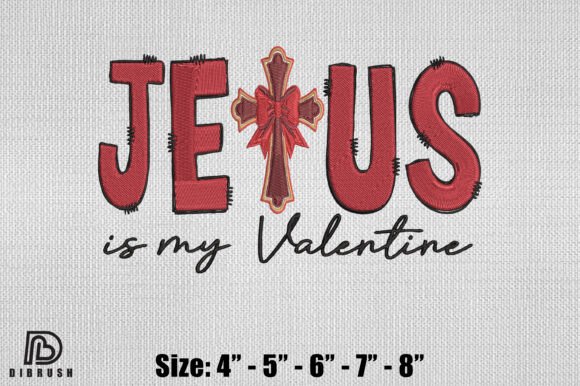 Reviewing Jesus is My Valentine Embroidery Design