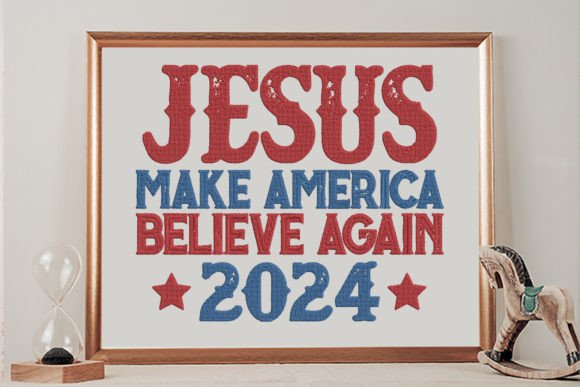 Reviewing Jesus Make America Believe Again 2024 for Merch