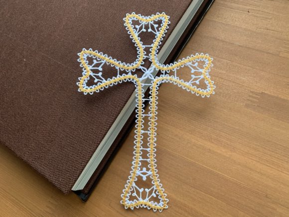 Reviewing the Christian Cross FSL Design for Craft Fairs